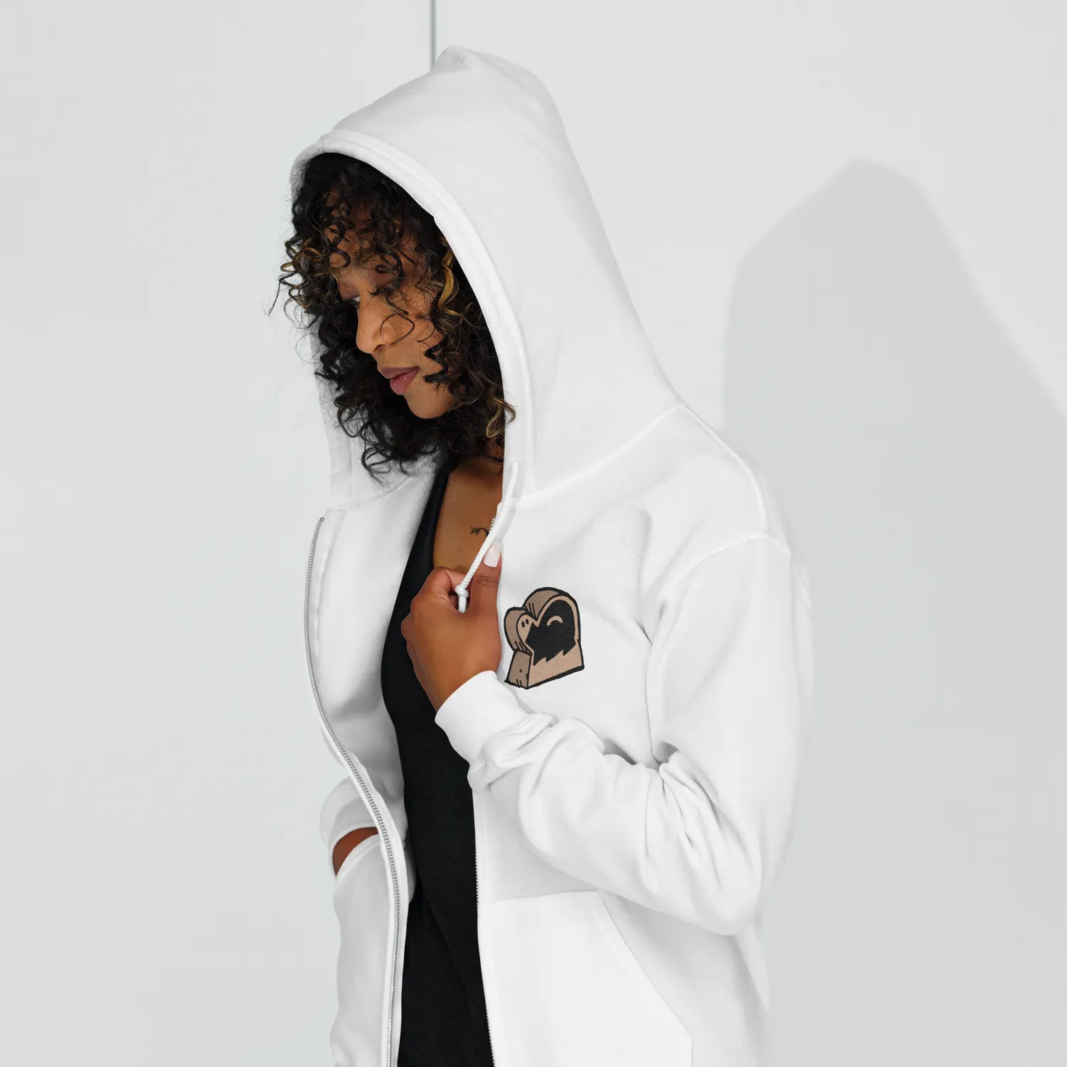 Leder Games Root Underground Duchy sweat zippé noir capuche