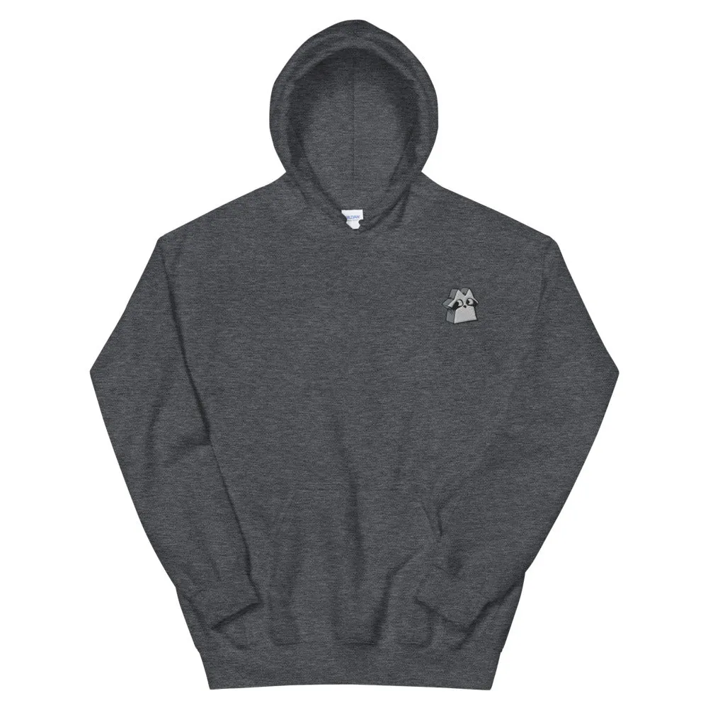 Leder Games Root Vagabond Meeple hoodie noir S capuche