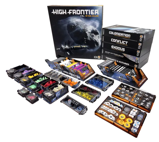 ION Game Design High Frontier 4 All insert E-Raptor rangement