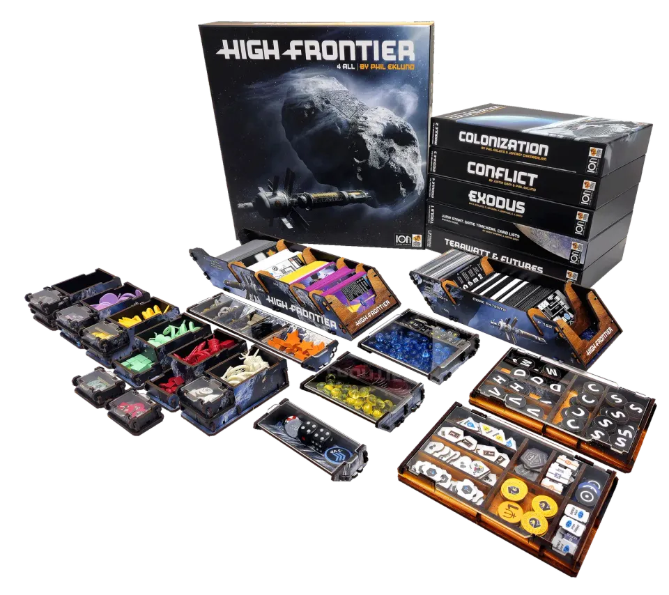 ION Game Design High Frontier 4 All insert E-Raptor rangement