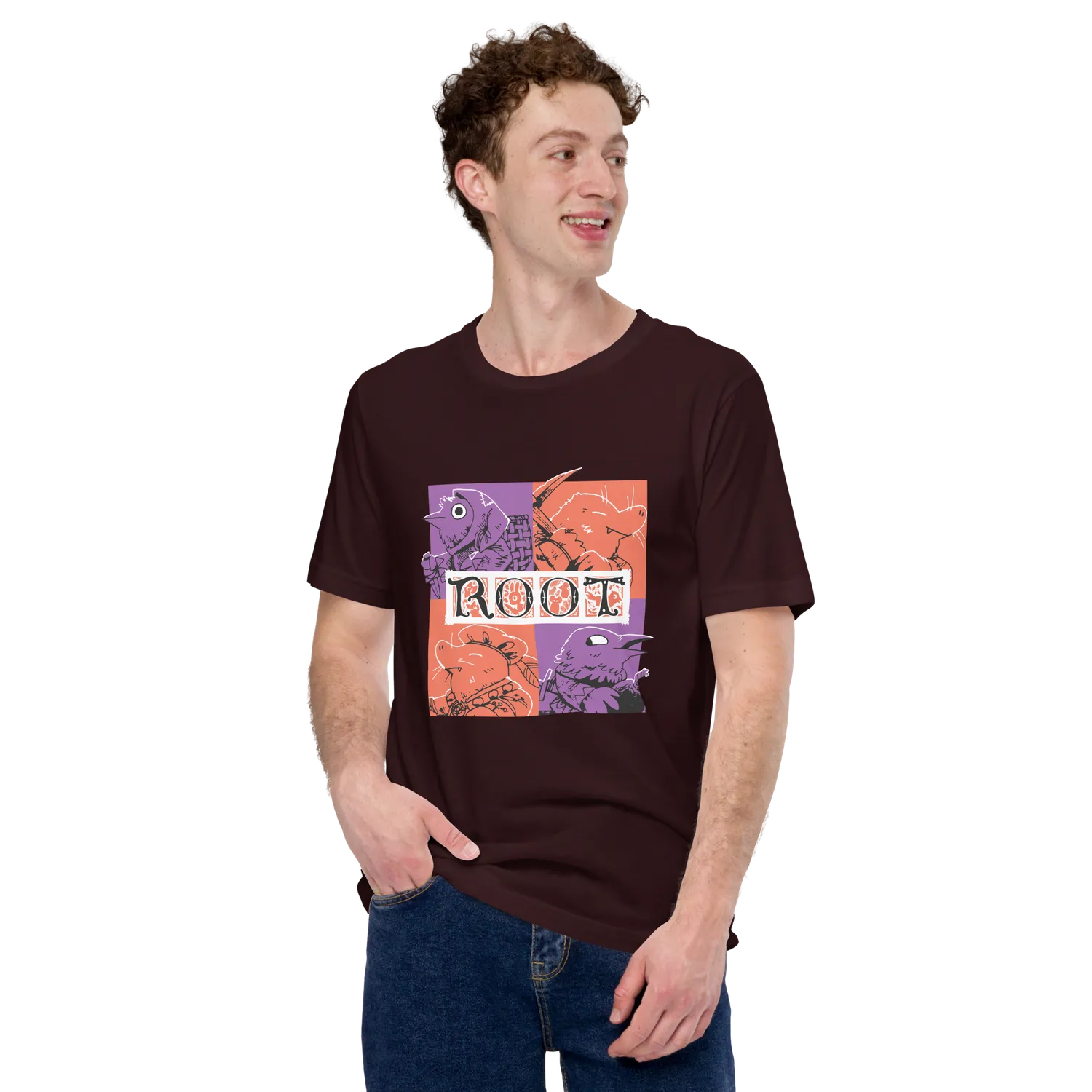 Leder Games Root Underworld Factions t-shirt coton M