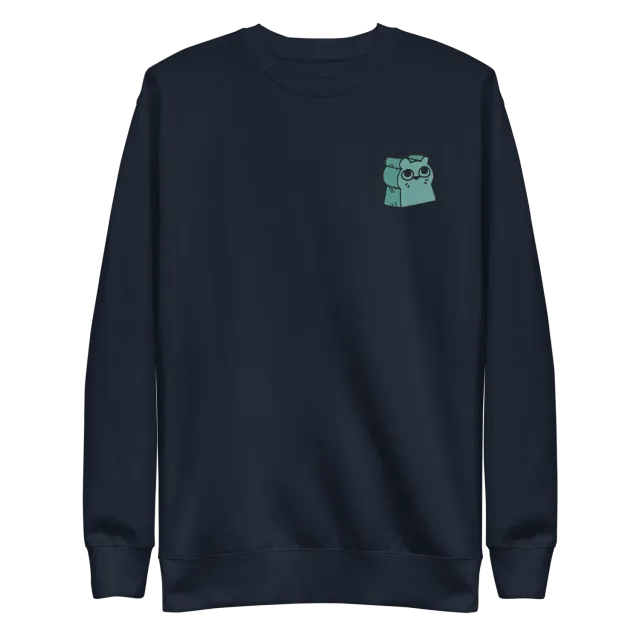 Leder Games Root Riverfolk sweat col rond noir coton