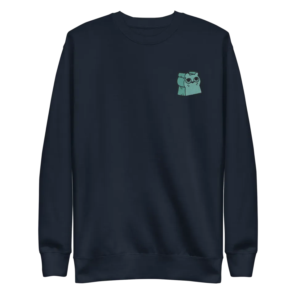 Leder Games Root Riverfolk sweat col rond noir coton