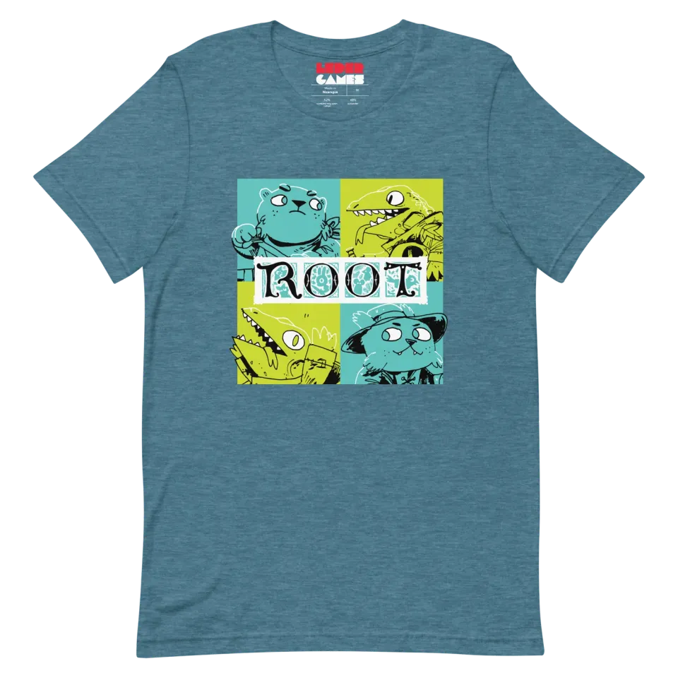 Leder Games Root Riverfolk t-shirt Compagnie Fluviale