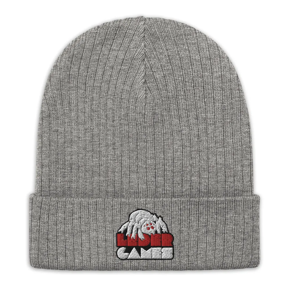 Leder Games Vast TMM Logo bonnet noir chaud