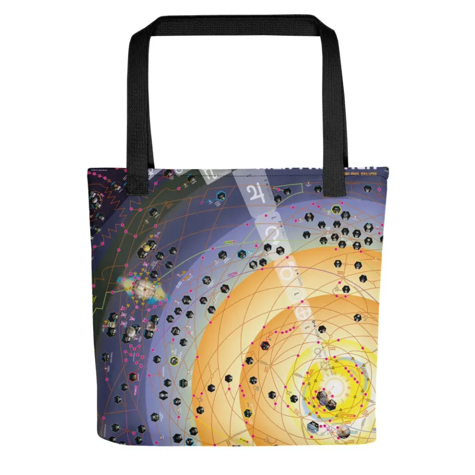 ION Game Design High Frontier 4 All Map tote bag 10 L