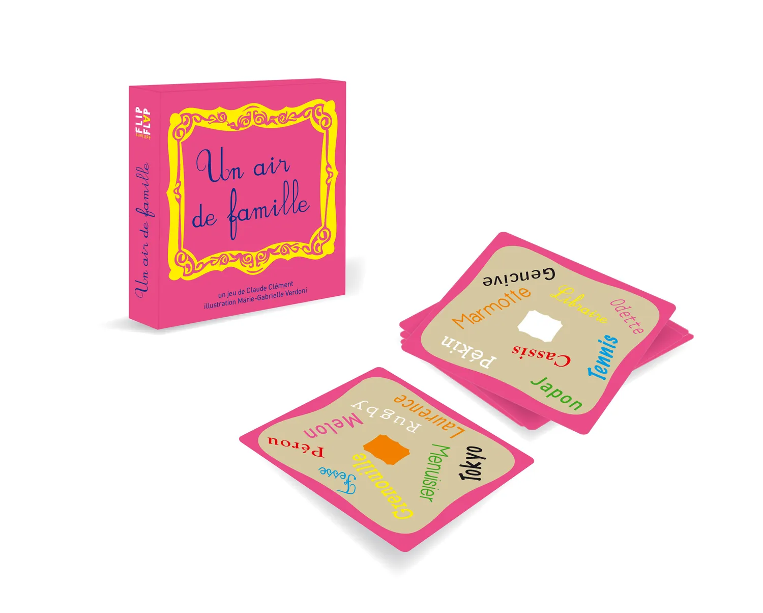 Flip Flap Editions Un air de famille jeu de cartes famille