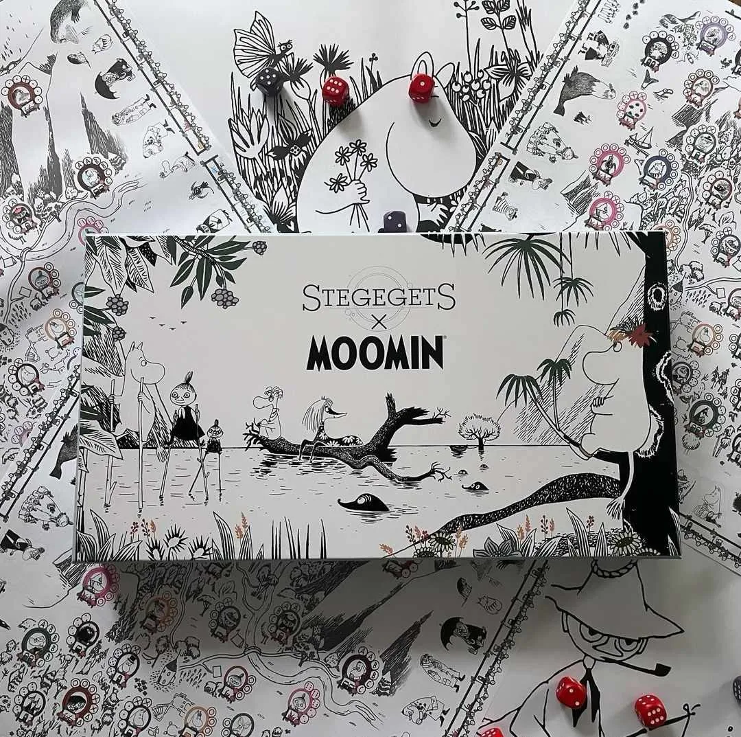 ION Game Design StegegetS Moomin jeu roll & write famille