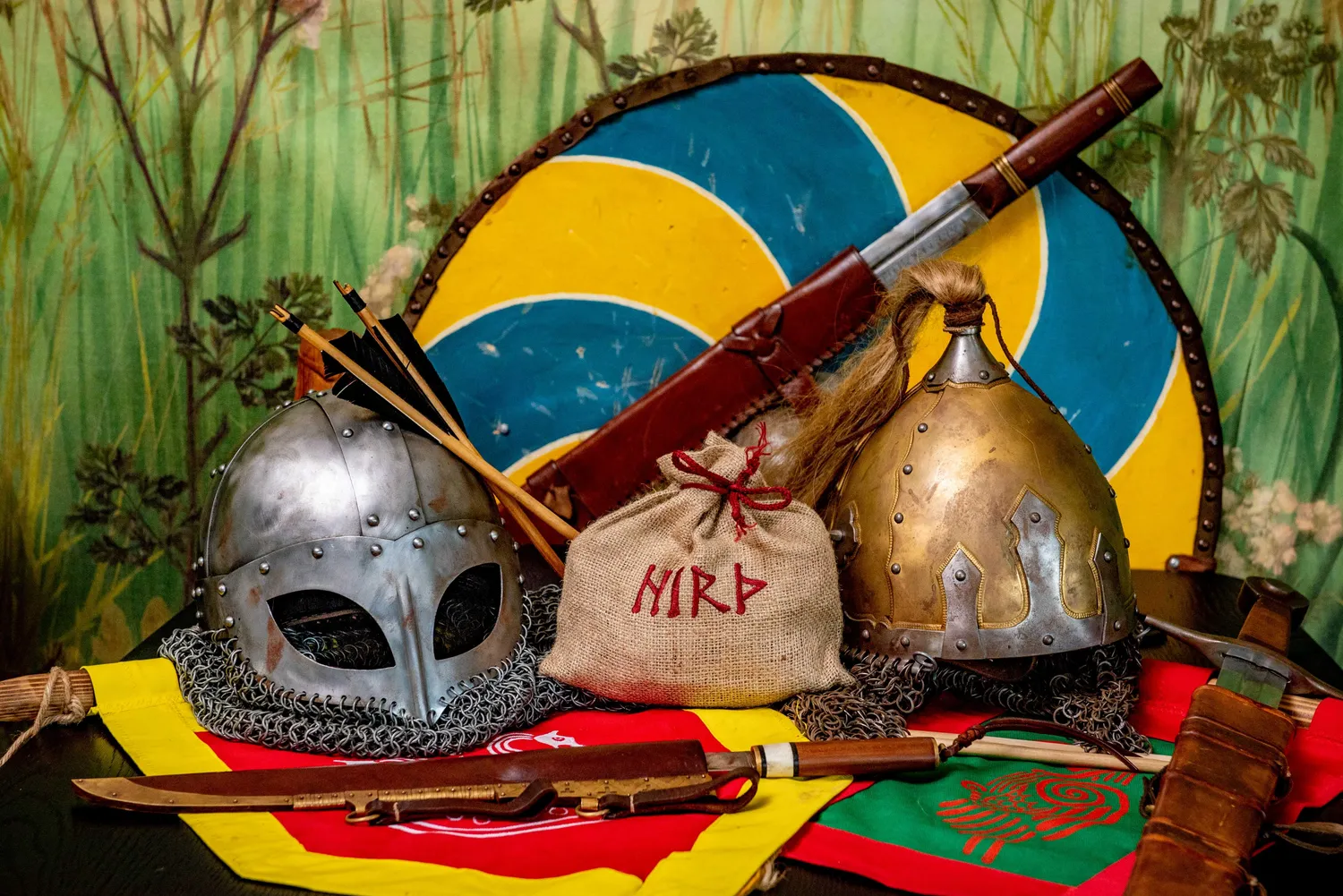 ION Game Design Hirth jeu de plateau duel viking 2 joueurs