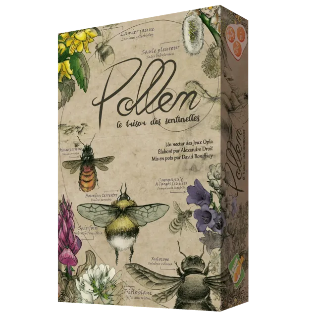 Flip Flap Editions Pollen jeu de cartes nature