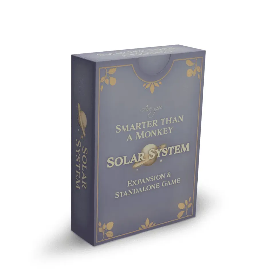 ION Game Design Smarter than a Monkey Solar System jeu famille