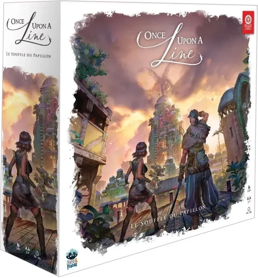 Flip Flap Once upon a line souffle papillon jeu