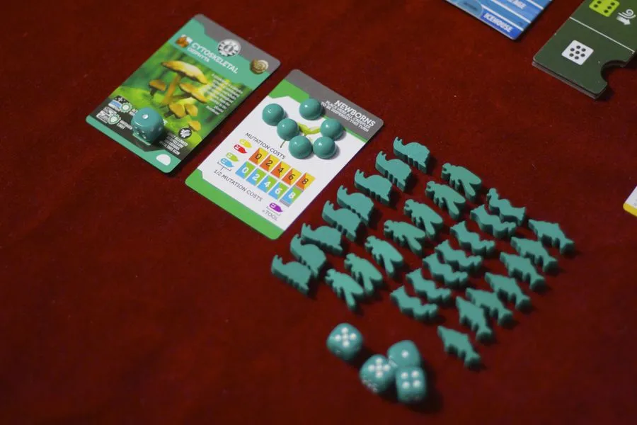 ION Game Design Bios Megafauna 2e édition jeu de société évolution