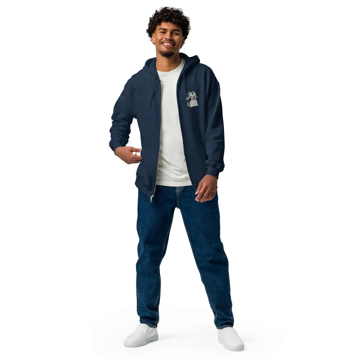 Leder Games Root Vagabond Raton hoodie zippé gris