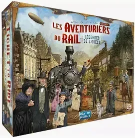 Flip Flap Editions Aventuriers du rail Legacy jeu de plateau