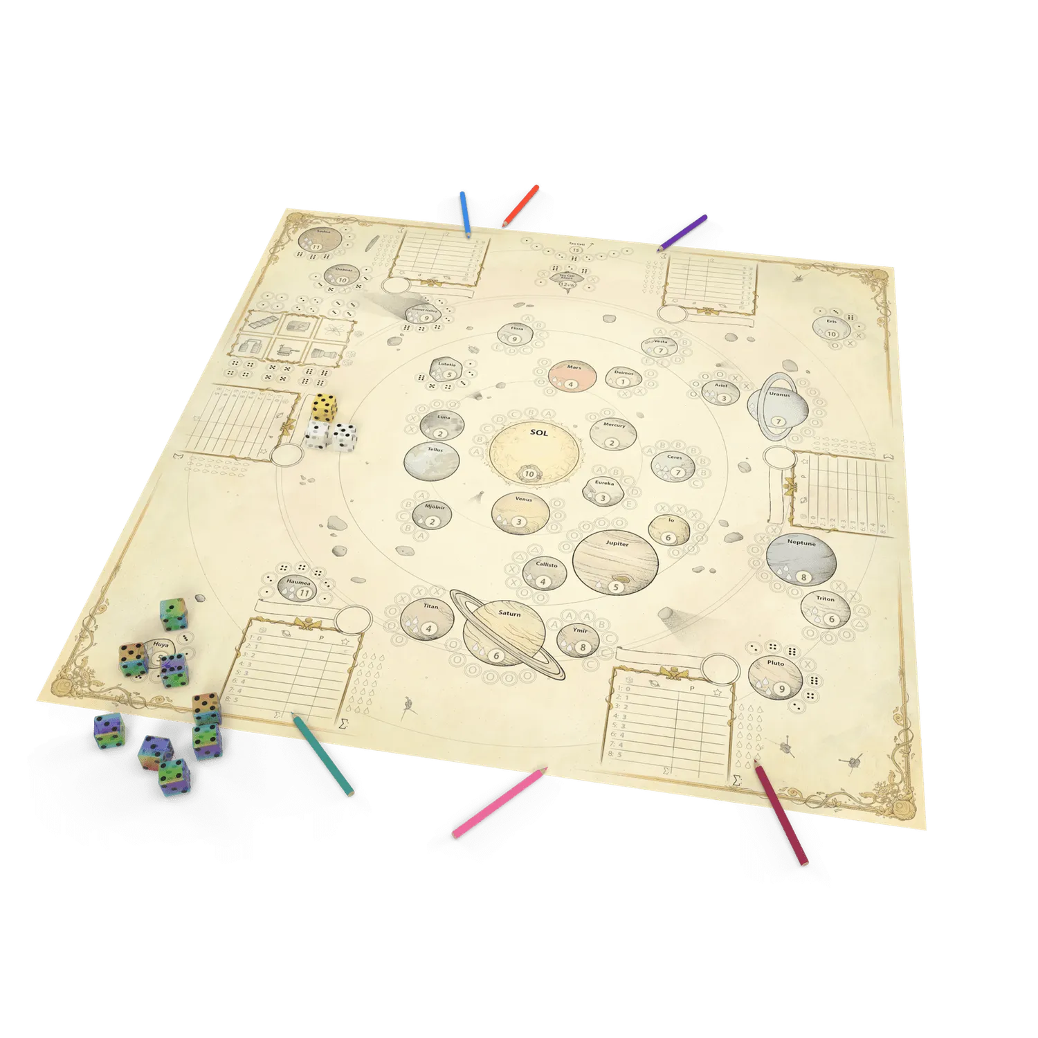 ION Game Design StegegetS Solar System jeu famille espace