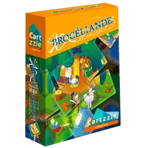 Flip Flap Cartzzle Brocéliande jeu de cartes puzzle forêt