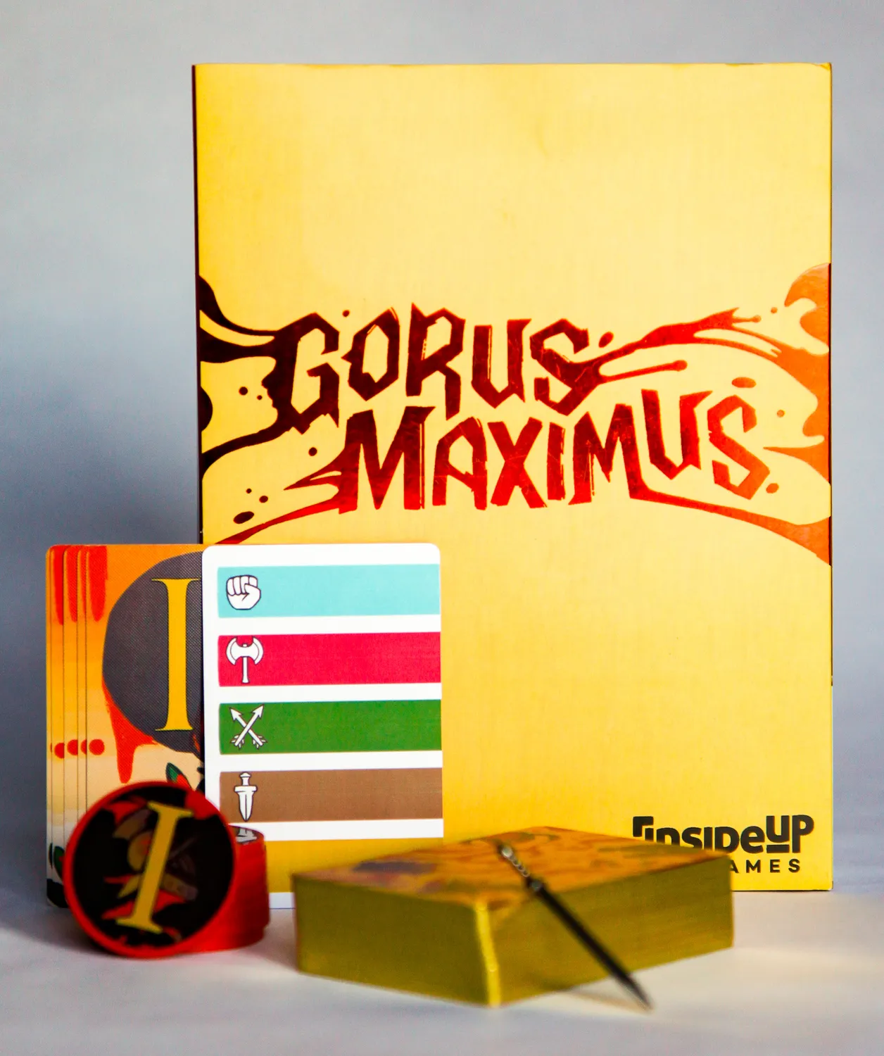 Inside Up Games Gorus Maximus Premium jeu cartes gladiateurs