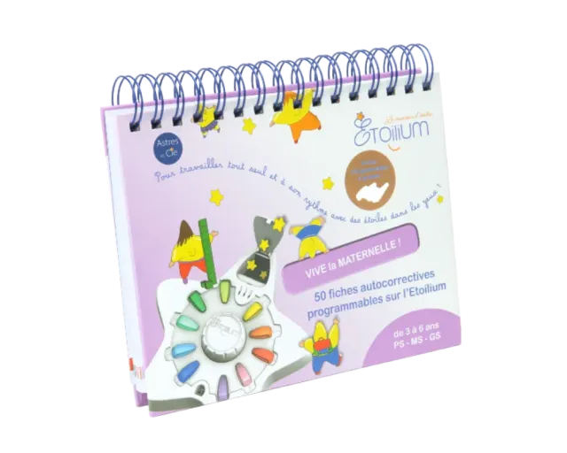 Flip Flap Editions Etoilium Vive la maternelle carnet souvenir