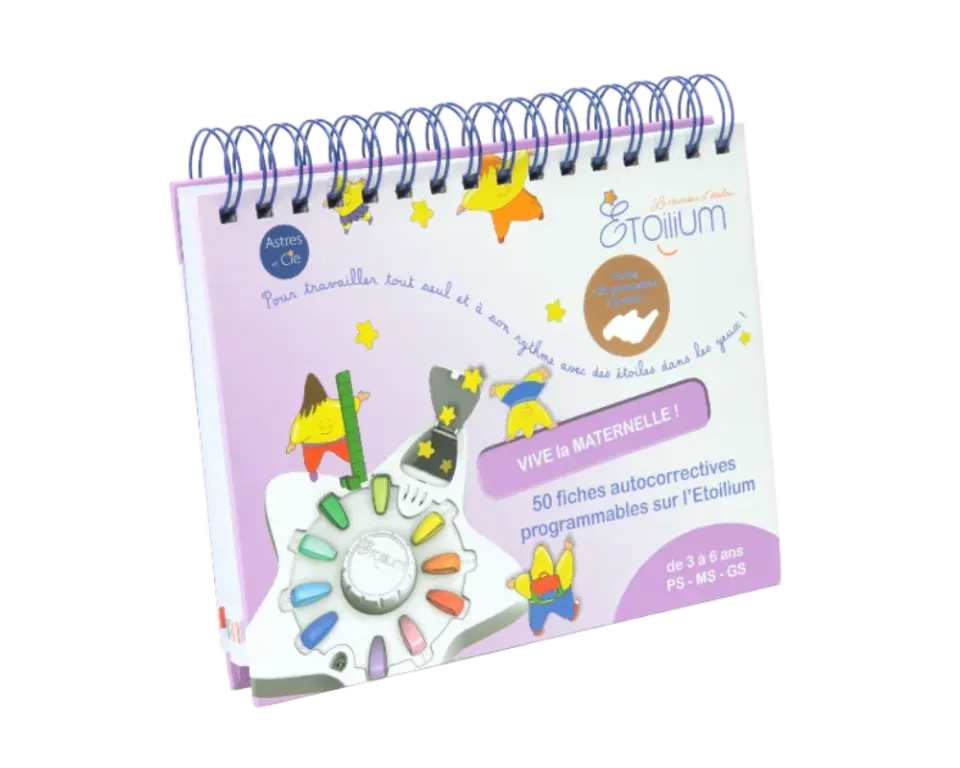 Flip Flap Editions Etoilium Vive la maternelle carnet souvenir