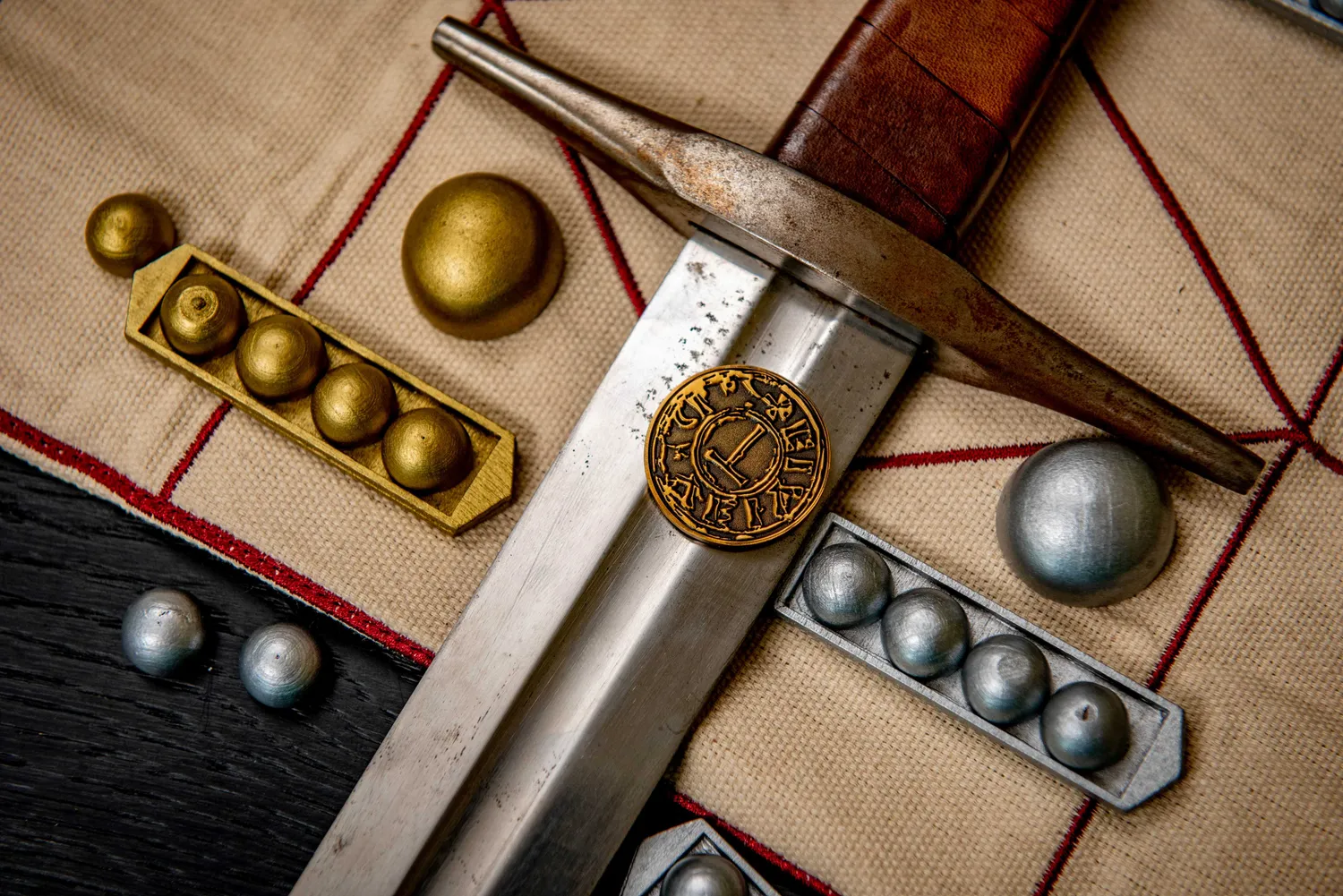 ION Game Design Hirth jeu de plateau duel viking 2 joueurs