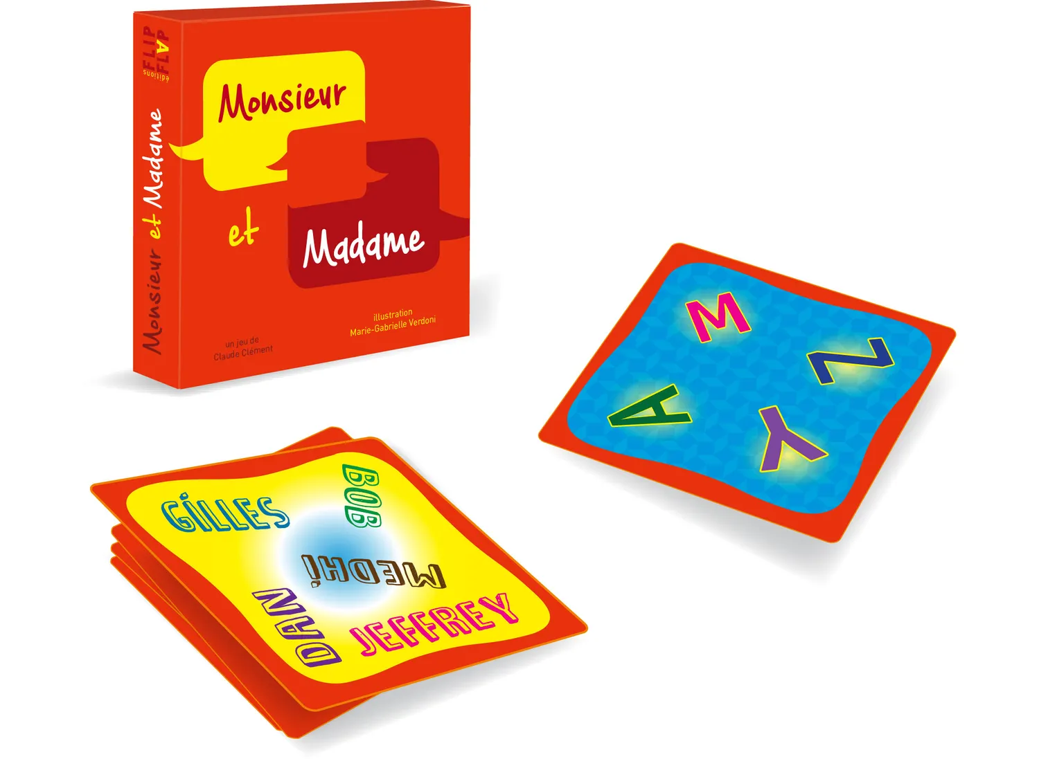 Flip Flap Monsieur et Madame jeu d'ambiance