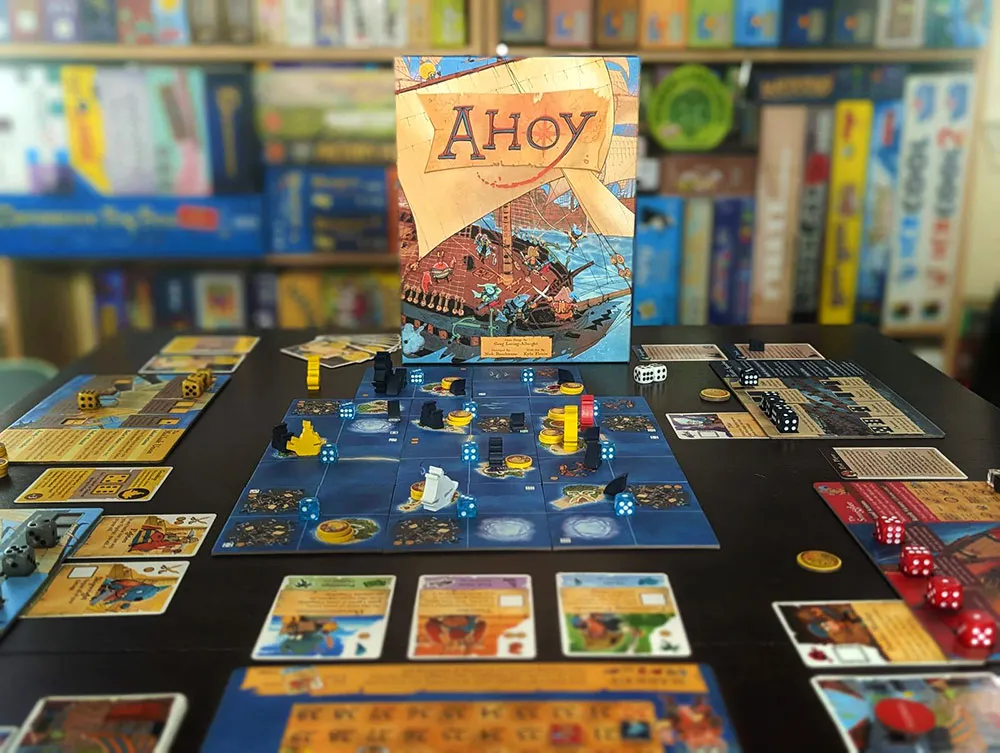 Leder Games Ahoy jeu de société pirates 2-4 joueurs