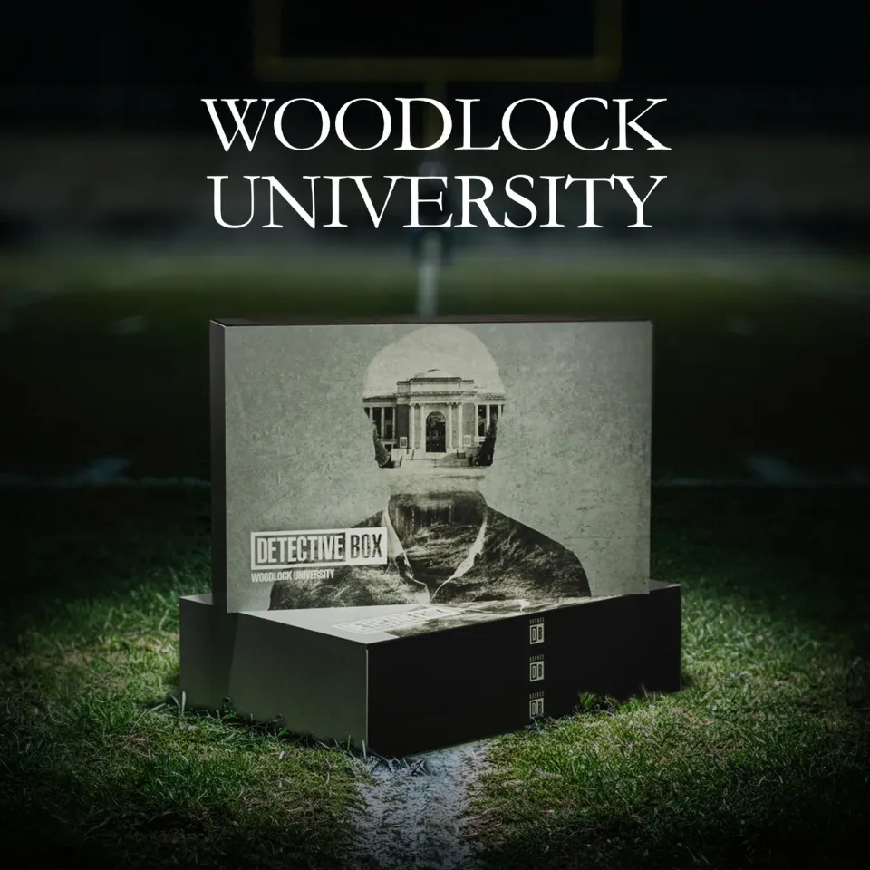 Detective Box Woodlock University jeu d'enquête enquête 1