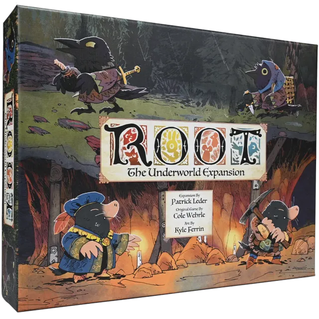 Leder Games Root Underworld extension jeu 2 factions