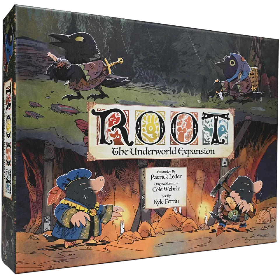 Leder Games Root Underworld extension jeu 2 factions