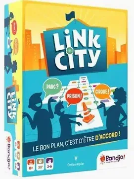 Flip Flap Editions Link City Ludithorynque jeu d'ambiance