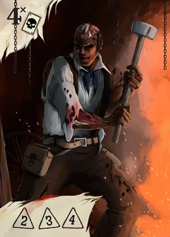 Inside Up Games The Quick and the Undead jeu de société western
