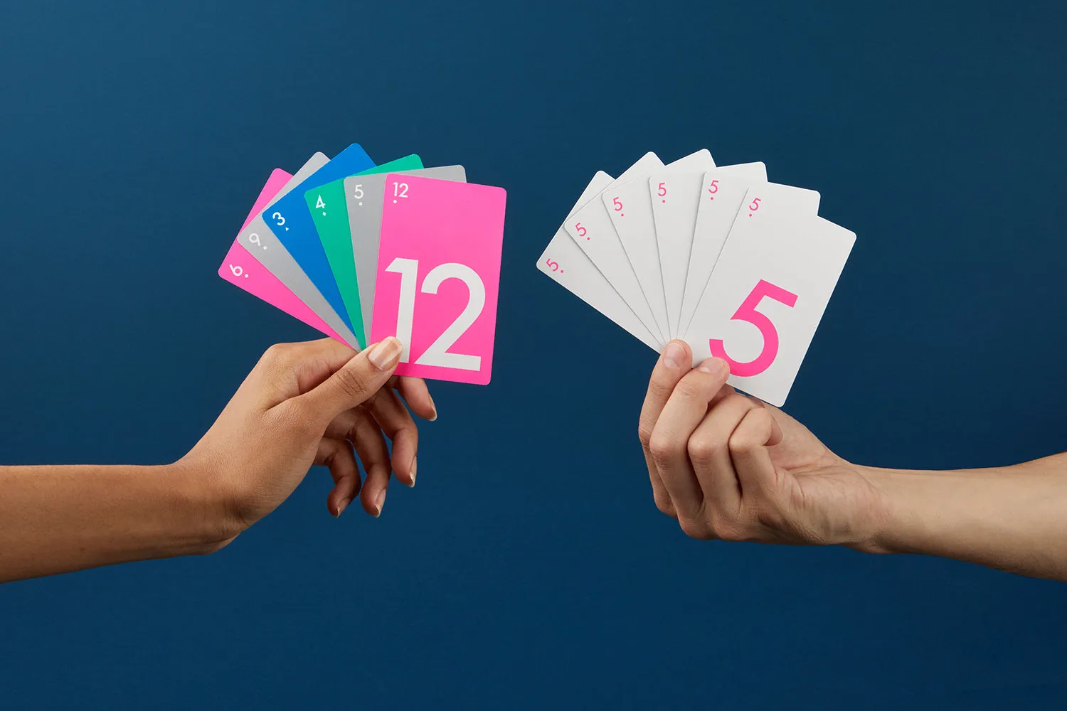 CMYK Fives jeu de cartes plis 3-4 joueurs 30 min