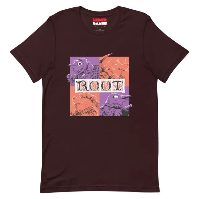 Leder Games Root Underworld Factions t-shirt coton M