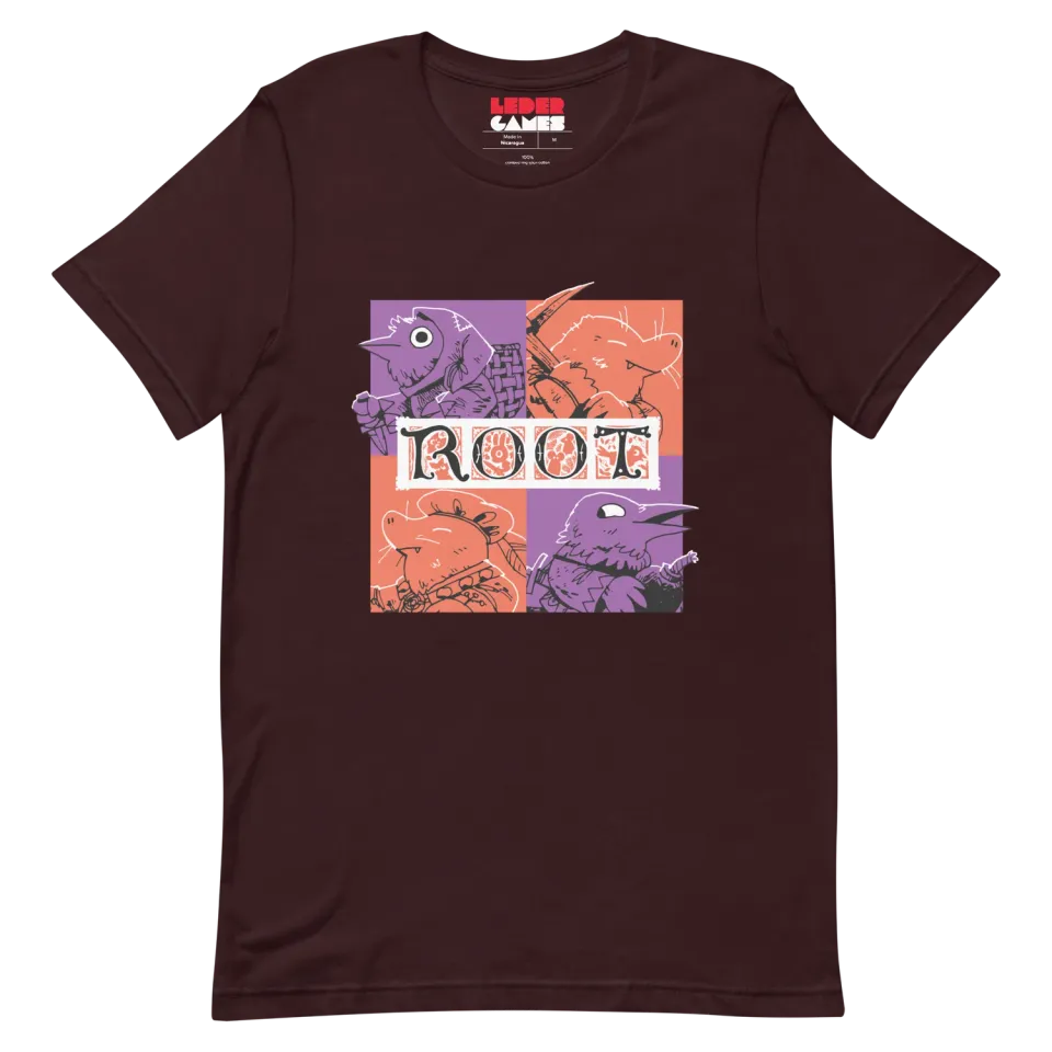 Leder Games Root Underworld Factions t-shirt coton M