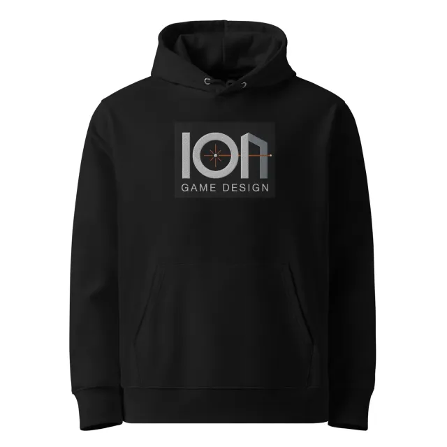 ION Essential hoodie éco coton bio brodé S