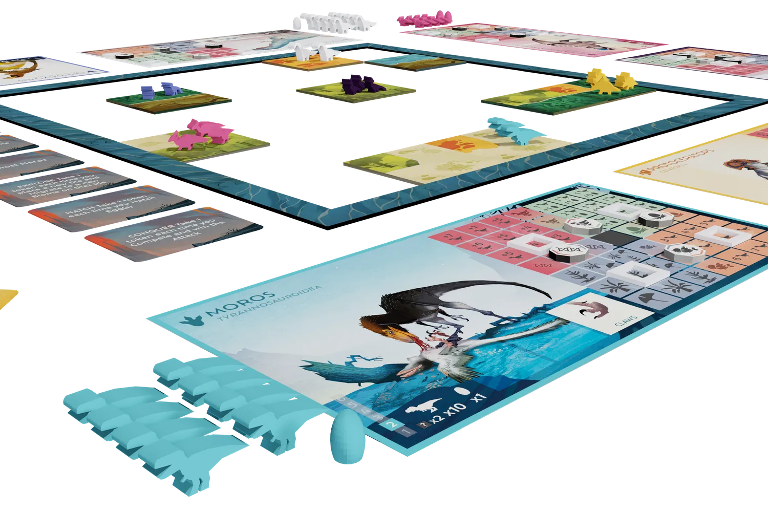 ION Dino Dynasty jeu de société dinosaures retail