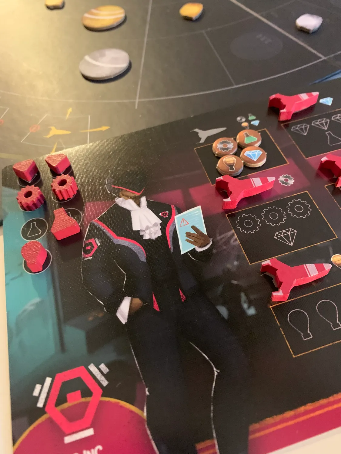 ION Game Design Dawn on Titan jeu de société tactique