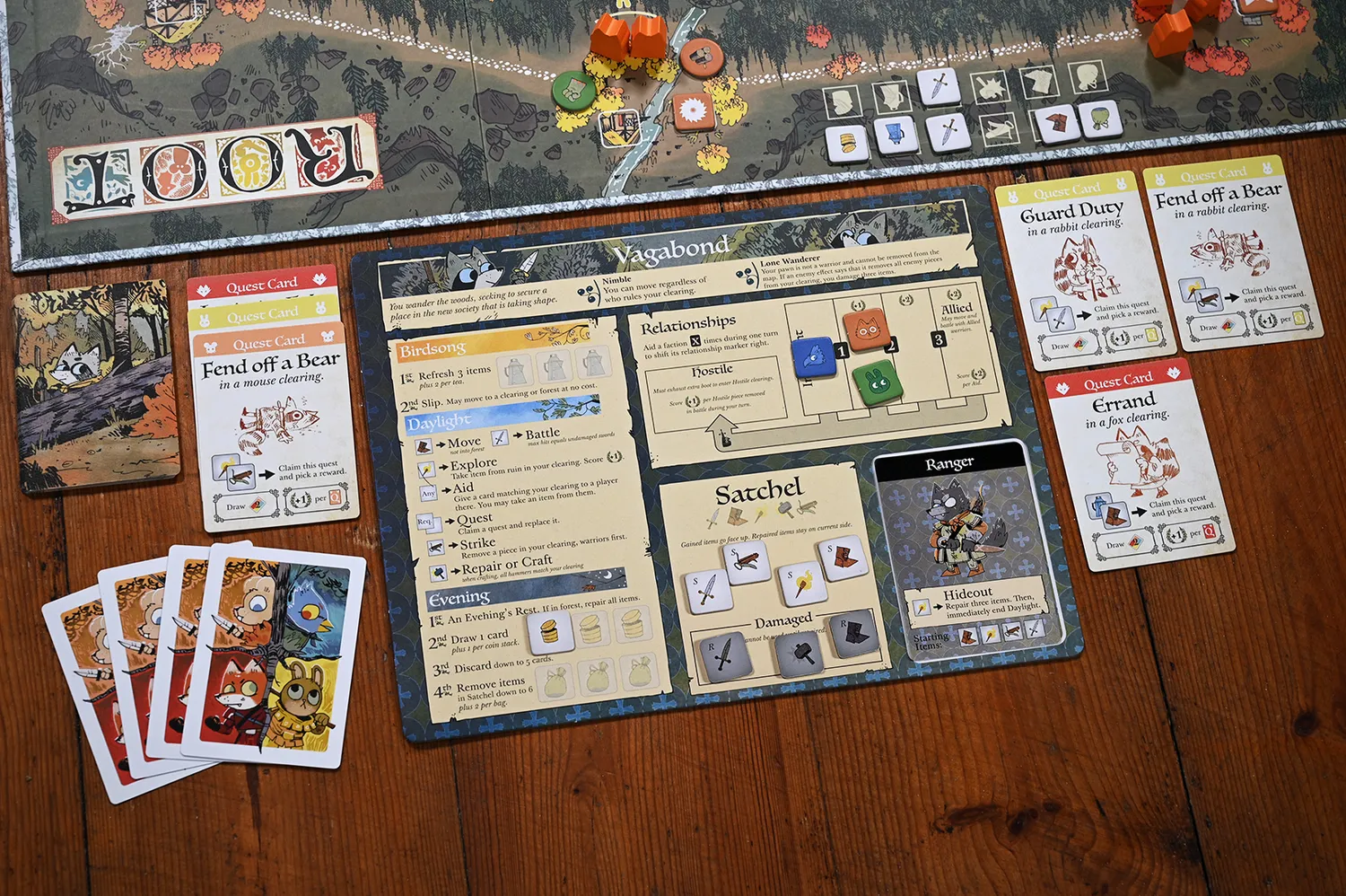 Leder Games Root jeu de société base 2-4 joueurs