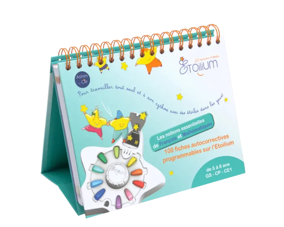 Flip Flap Etoilium Chevalet Français maths GS CP CE1 jeu éducatif