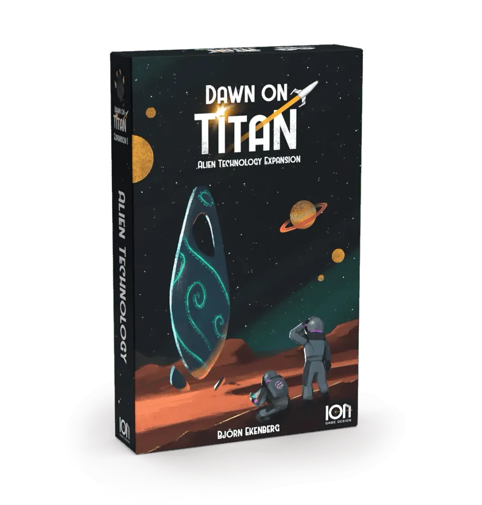 ION Game Design Dawn on Titan Alien Expansion extension strategie