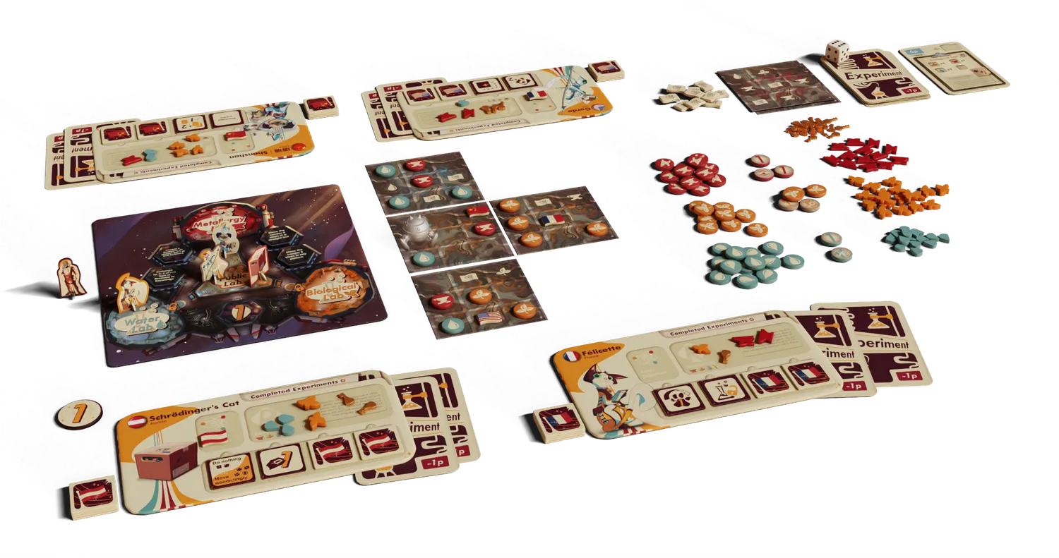 ION Fluffy Frontier jeu de société espace famille