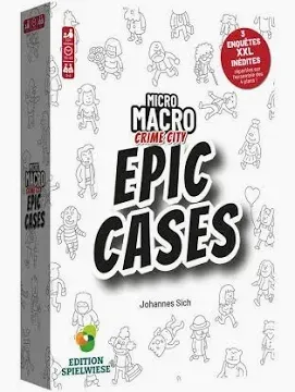 Flip Flap Micro Macro Epic Cases jeu d’enquête coopératif