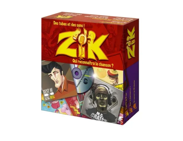 Flip Flap ZiK 1 + ZiK 2 lot jeu d’ambiance blind test