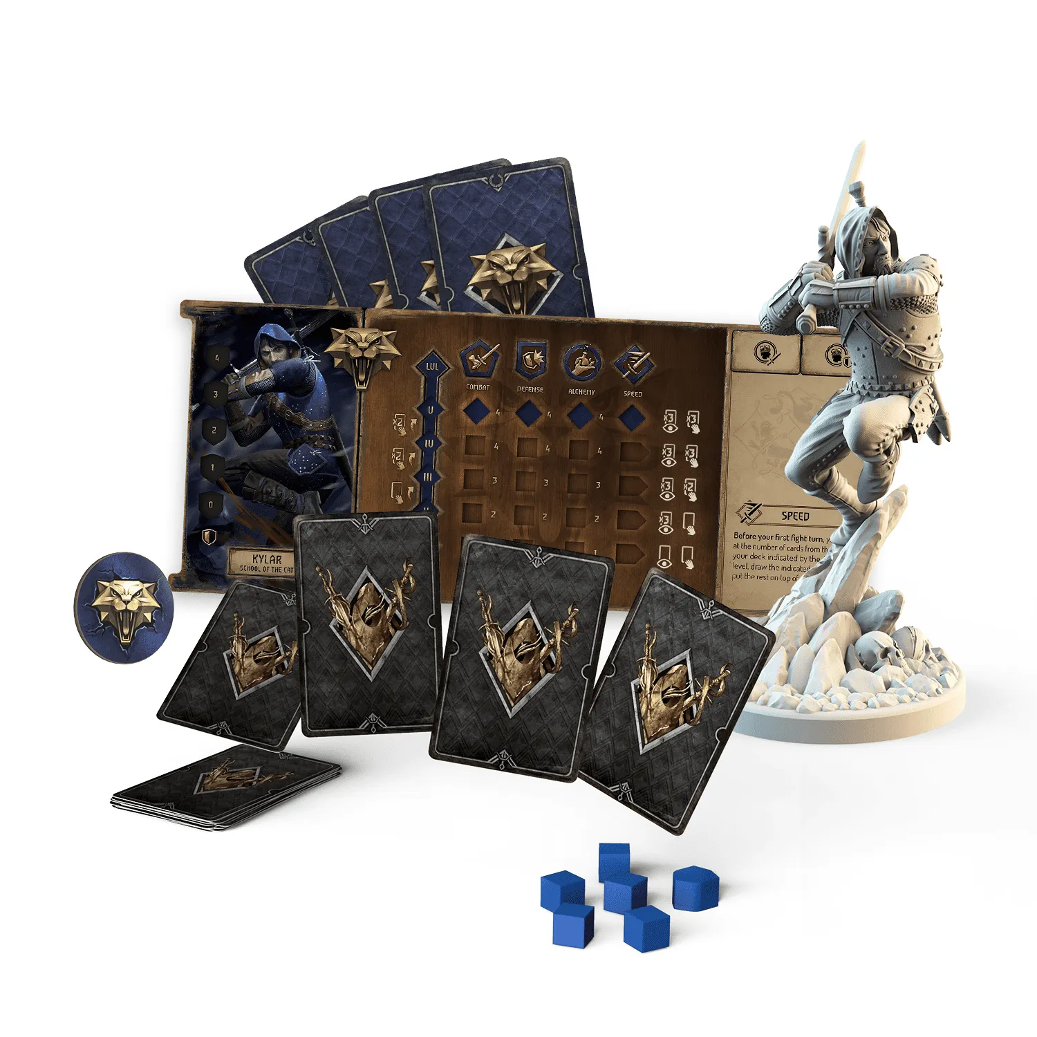 ION Game Design The Witcher Old World jeu de société suédois aventure