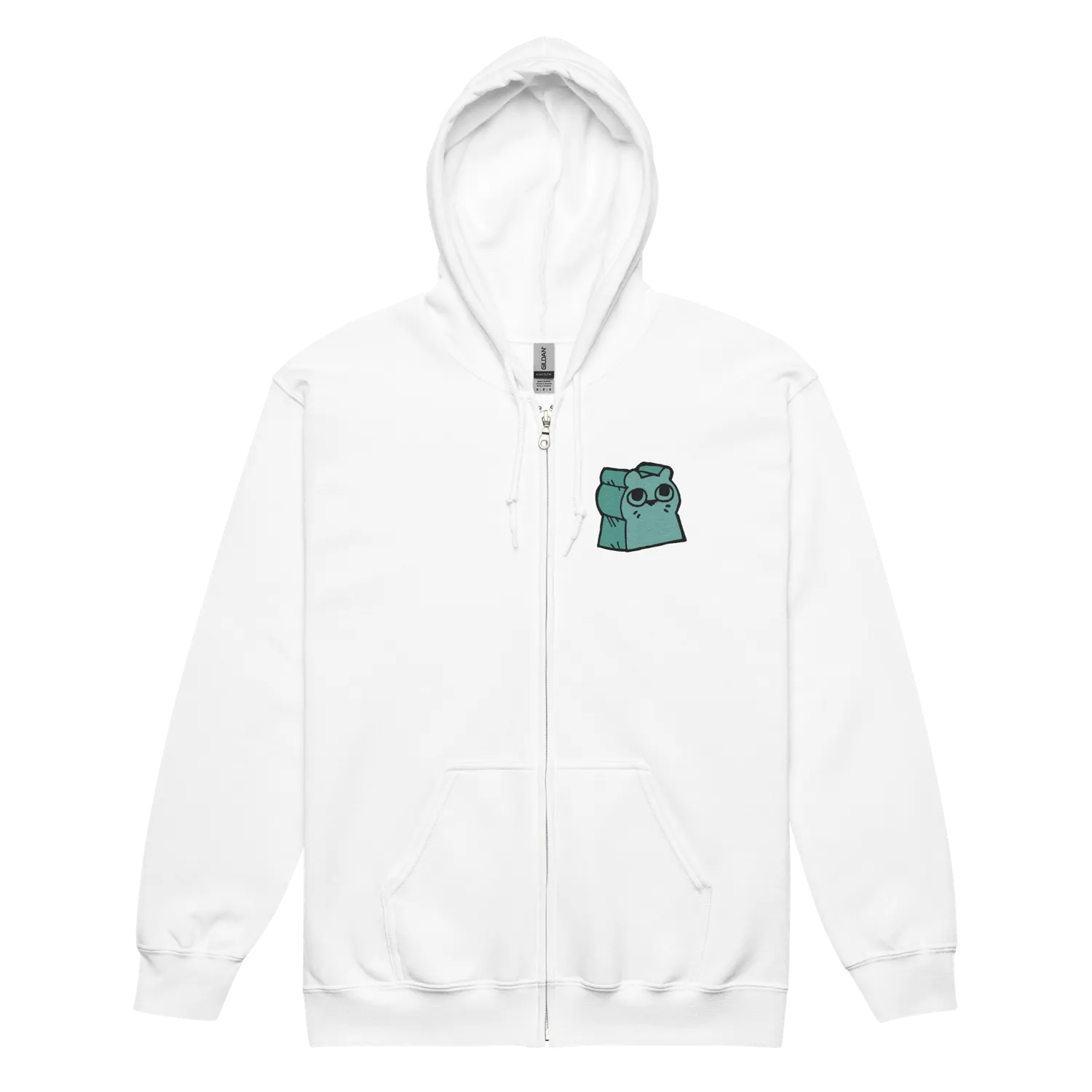 Leder Games Root Riverfolk sweat zippé noir brodé coton