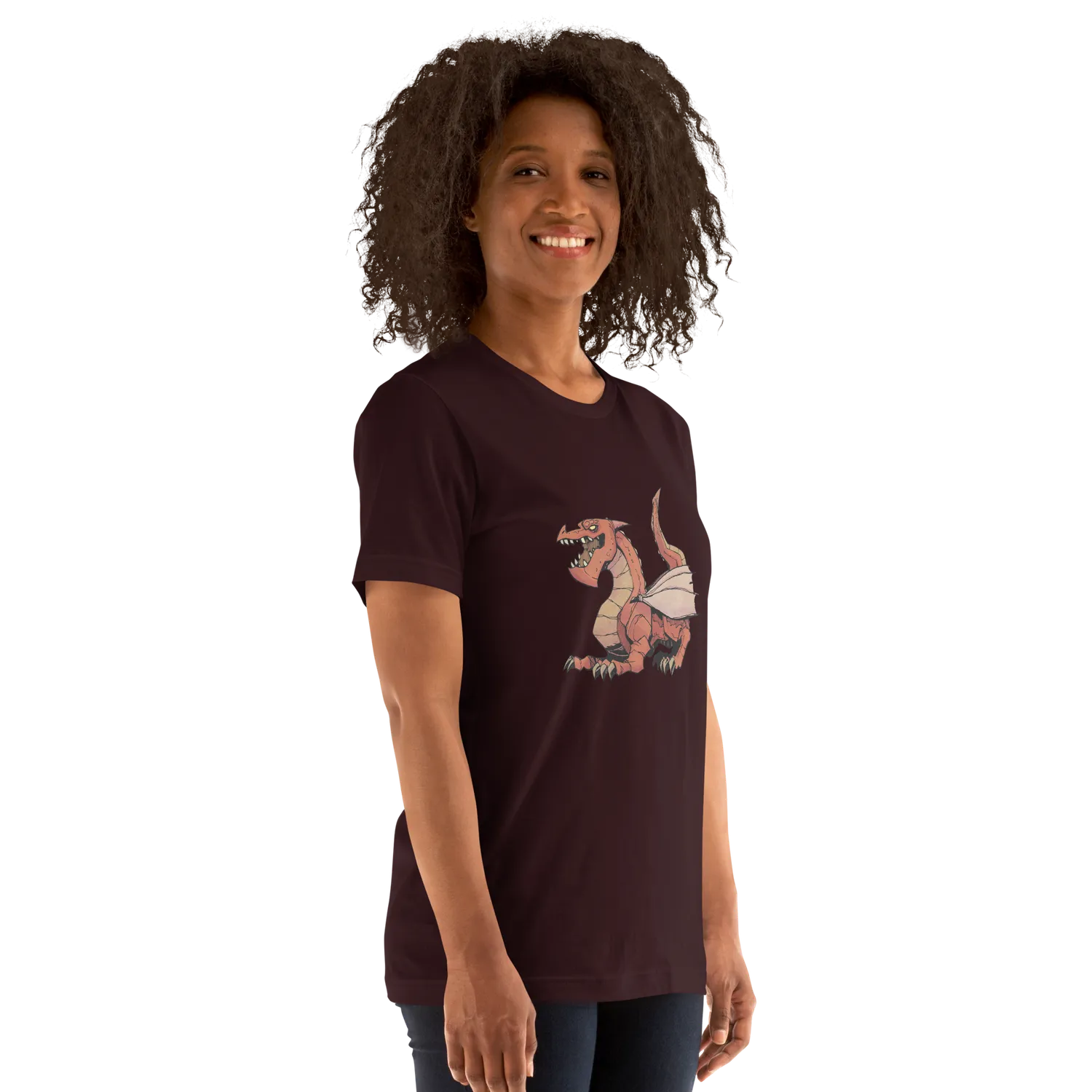 Leder Games Vast Dragon t-shirt coton Oxblood Black