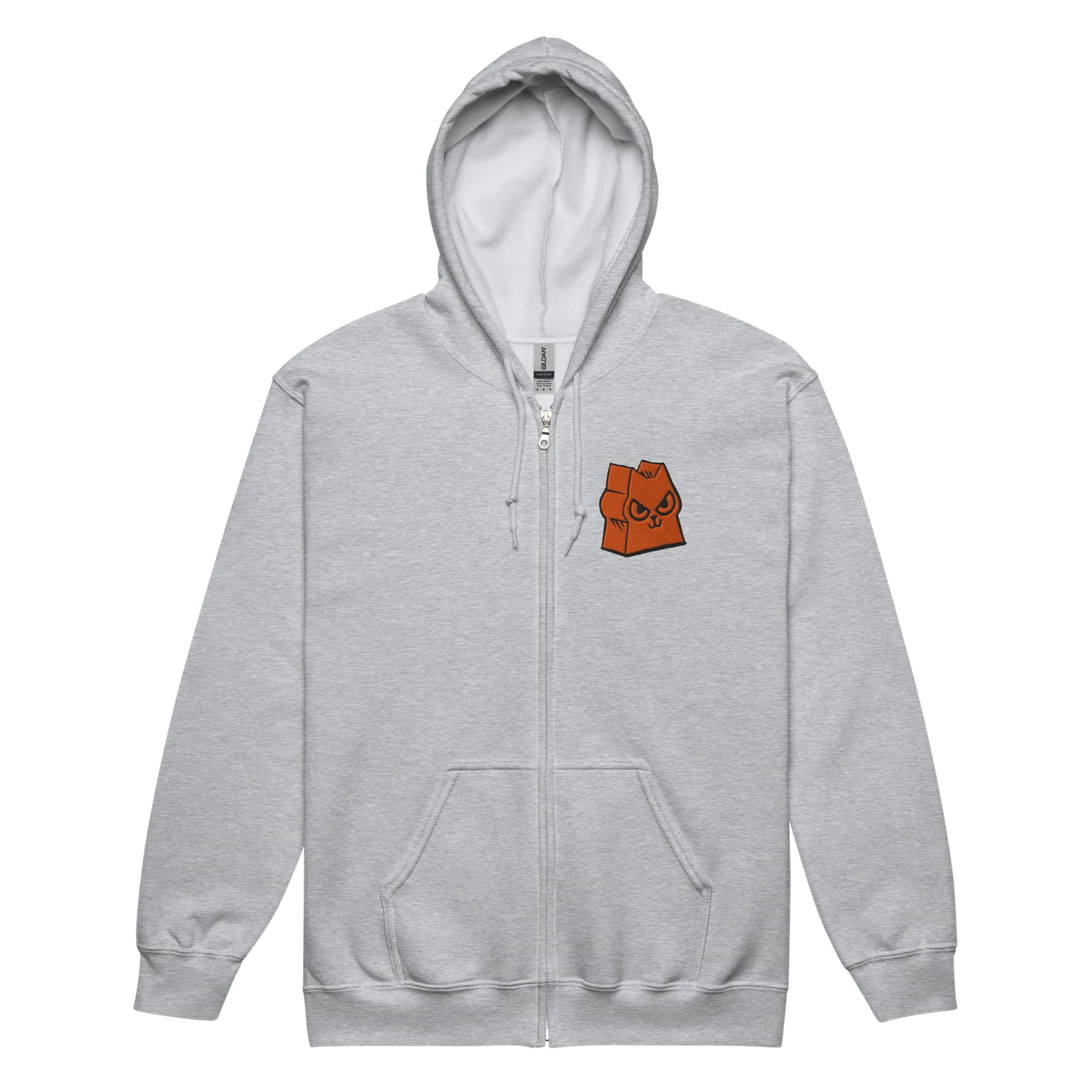 Leder Games Root Marquise Meeple sweat zippé noir coton