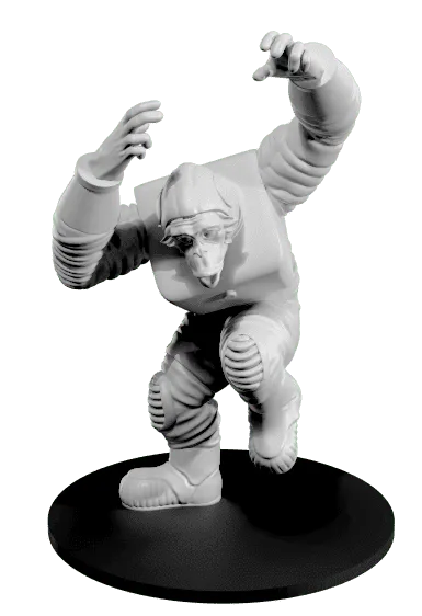 ION Game Design Stationfall 3D figurines personnages