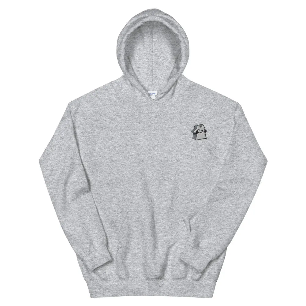 Leder Games Root Vagabond Meeple hoodie noir S capuche